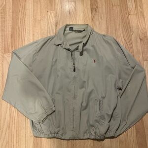 Vintage 1990s Ralph Lauren Polo Harrington Jacket Made In USA Size 2XL